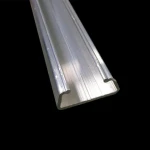 Greenhouse film poly lock channel and wiggle wire