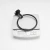 Import Gricol Modern Rubber Gasket Wall Mounted Black Bathroom Toilet Accessories Towel Ring from China
