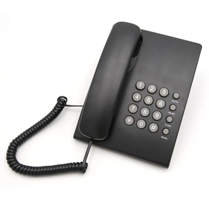 GuangdongNewest Model Helpful Original Factory Price Basic Landline Corded Telephone for Home and Office Use