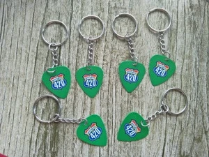 Guitar Pick with Keychain