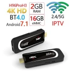 H96 Pro H3 Android 7.1 Quad Core 2GB RAM 16GB ROM Mini PC Smart TV Dongle 4K Ultra HD Media Player