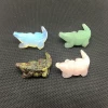 Hand Made Nature Gemstone Carving Animal Carved Figurine Gift Bear Dolphin Dragon Elephant Angel etc Home Decoration