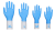 Import Hands Glove Disposable Wholesale Factory Price Powder Free Blue Nitrile Gloves from China