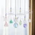 Import H&D 6pcs Colorful Crystal Prisms Suncatcher for Window Rainbow Maker Hanging Art Ornament for Home,Office,Garden Decoration Gift from China