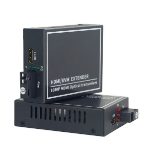 HD video optical transceivers Network Fiber Extenders Fibre optic transceivers Pair of HD 1080P video optical transceivers