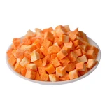 HEALTHY FOOD FREEZE DRIED CARROT SLICE FOOD ITEM