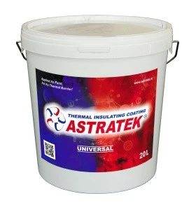 Heat Insulating Polymeric Coating ASTRATEK Universal 20 L Thermal Insulation Of Building Structures And Metal Surfaces