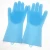 Import Heat resistant household silicone scrubber gloves for cleaning dishes silicone washing scrubber glove wash glove dish from China