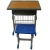 Import height adjustable school desk student desk and chair school furniture from China