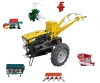 High efficiency CE diesel electrcic farm two wheel mini motor diesel motocultor power tiller  hand tractor walking tractor