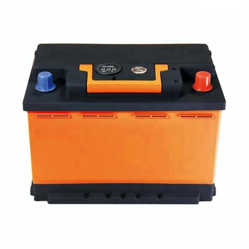 High performance 65D23L/R LifeP04 car lithium iron battery 65Ah 12.8v jump start battery in rechargeable battery