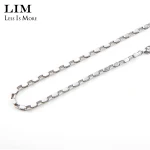 High Polished Stainless Steel Bike Chain Men Link Necklace Jewelry