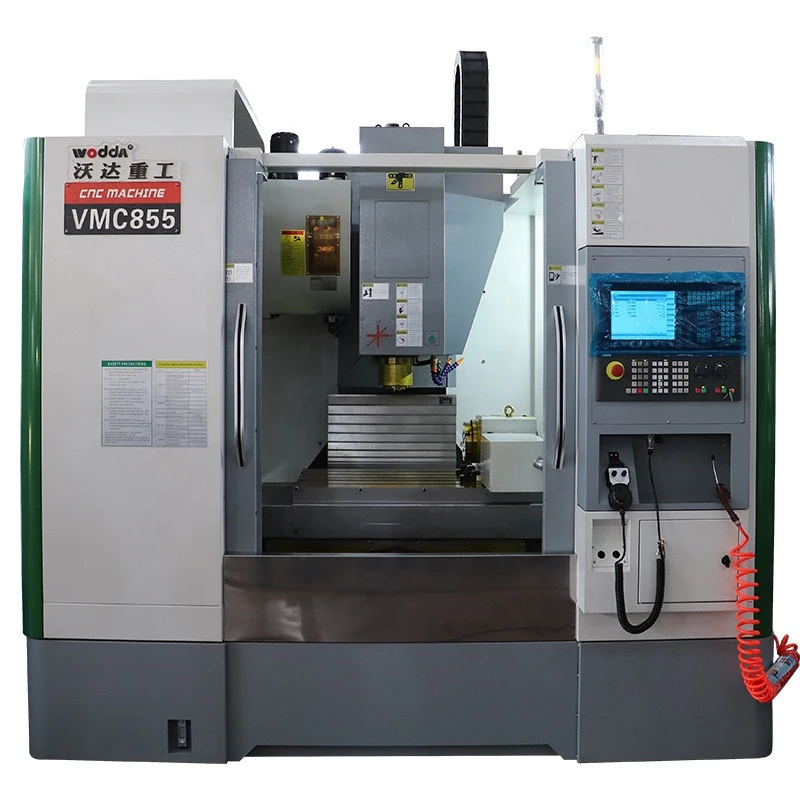 High Precision Heavy Duty Mould Iron Steel VMC 855 Machining Center CNC Vertical Milling Machine Price in China