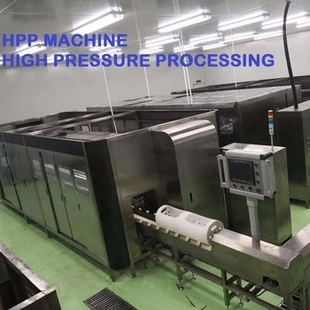 High Pressure Processing cooked cold cuts Sliced deli meats/sausages/bacon sterilization pasteurization equipment