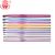 Import High Quality 12pcs Colorful Aluminum Crochet Hook for DIY Sweater Making from China