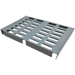 High Quality 4 Tier Polymer Plastic Shelves Industrial Stacking Rack Shelves