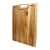 Import High Quality acacia wood cutting board with black metal hand grip and juice groove from China