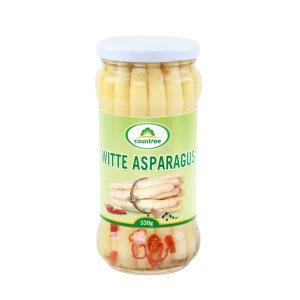 High Quality Canned Vegetables Canned Grilled Pickled White Asparagus For Sale