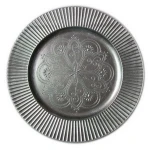 High quality cheap food safe charger decorative plate wholesale