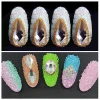 High Quality Colorful 3d Nail Art Decoration Rhinestone Mixed Shiny Diamond DIY Nail Art Supplies