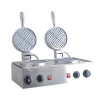 High Quality Commercial Double Belgian Waffle Machine for Waffle Ice Cream with Factory Price
