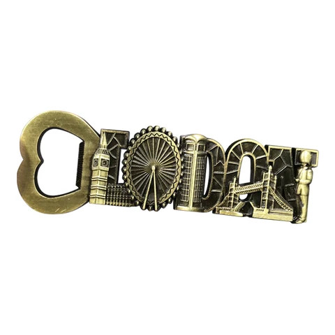 High Quality Custom Cheap Metal Beer Bottle Shaped Key Chain Wine Bottles Opener