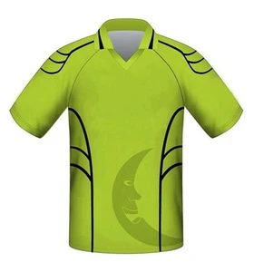 High quality custom design cricket team jersey pattern