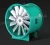 Import High Quality Custom Fire Smoke Industrial Axial Exhaust Fan Axial Flow Fans For Park Lots Office Buildings Hotels from China