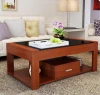 High quality elegant led touch screen coffee table