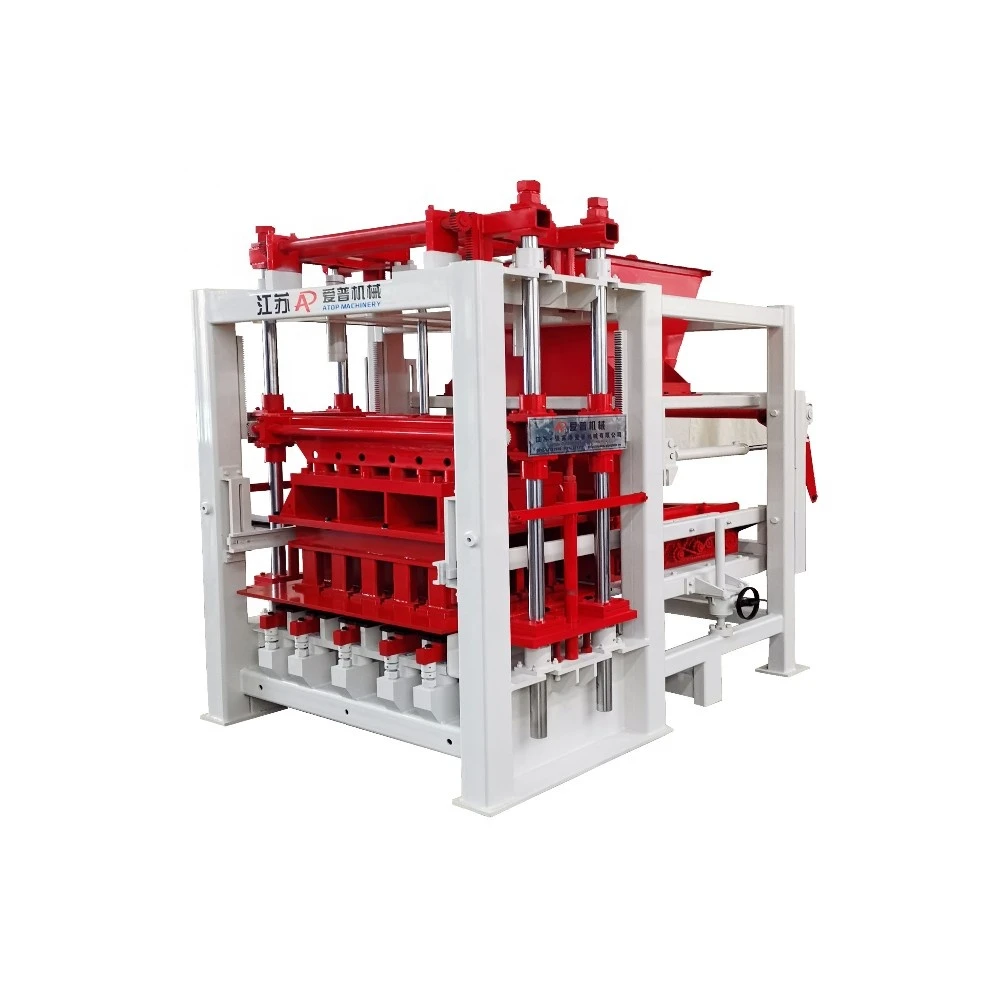 High Quality Factory Direct Supplier Automatic Interlocking Paving Paver Brick Making Machine QT5-15