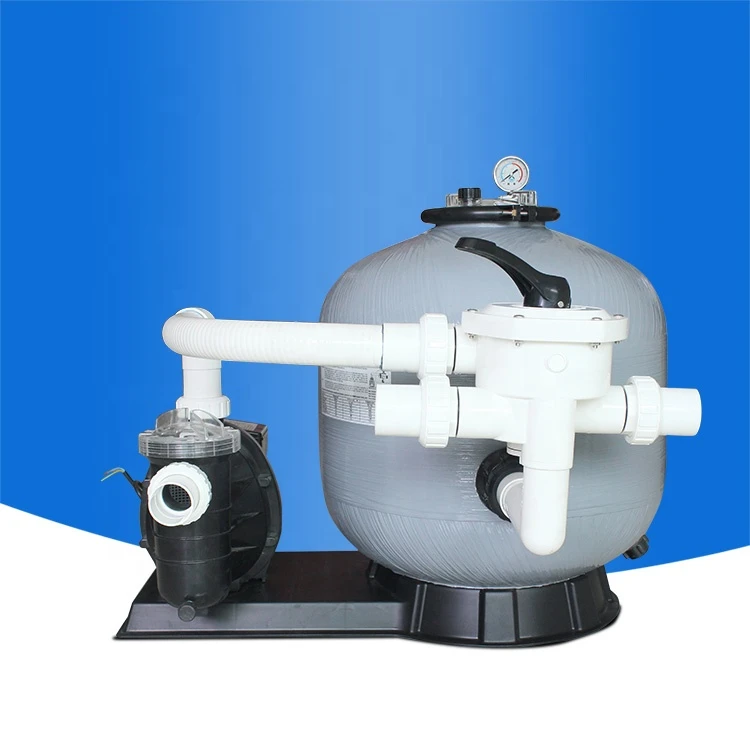 High Quality FSB Series Filtration Combo Fiberglass Material Swimming Pool Sand Filter with Pump