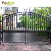 High quality house iron gates design, metal iron gate for villa