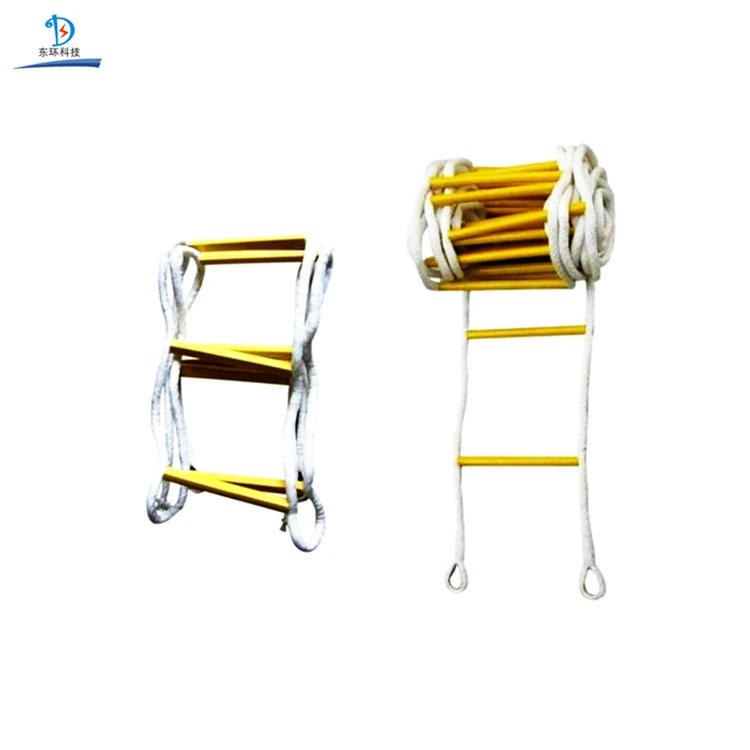 High Quality Insulation Ladder High strength hanging Escape rope ladder for climbing