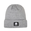 High Quality Luxury Custom Woven Patch Logo Fleece Lined Winter Beanie Hat