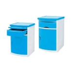 High Quality medical Cabinet ABS Plastic Medical Hospital Bedside table Lockers