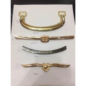 high quality metal clip for purse zinc alloy accessories for handbag hardware stock sell in weight at loss low price