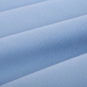High Quality Plain Dyed 90%Polyester 10% Spandex Fabric for Garment