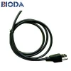 High Quality Round Needle Power Cord Universal Plug,power cord for tools