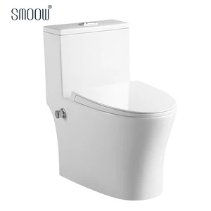 high quality sanitary ware ceramic washdown one piece bidet toilet wc for home bathroom