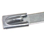 High Quality SS 316 Grade, Roller Ball Locking Stainless Steel Cable Ties, Full Epoxy Coated Stainless Steel Cable Ties