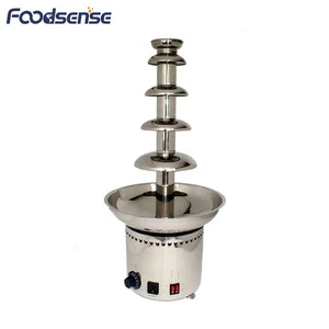 High Quality Stainless Steel 4 to 7 Tiers Chocolate Fountain