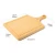 Import High quality thick solid beech wood  cutting  chopping board with handle from China