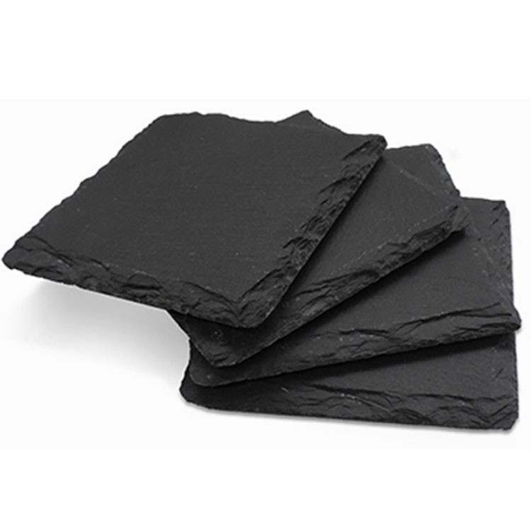 high quality wholesale slate placemats Japanese restaurant tableware