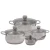 Import High quality wholesales kitchen pot food grade aluminum cast iron cookware set from China