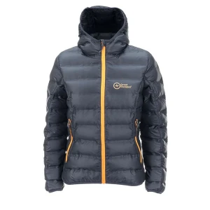 High quality winter puffer jacket women recycled synthetic padded jacket