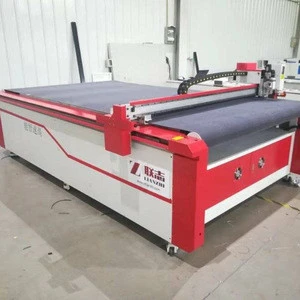 High speed CNC knife cutting leather and fabric machine