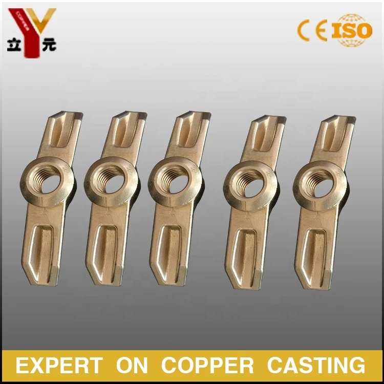 High strength corrosion resistance aluminium bronze casting handle