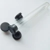 HM borosilicate glass test tube with rubber lid