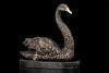 Home Decorations Bronze Goose Statue Metal Crafts Bronze Swan Sculpture For Sale