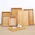 Import Home Use Rectangular Made of Durable Natural BambooTea Breakfast Dishes Solid Wood Storage Serving Tray from China